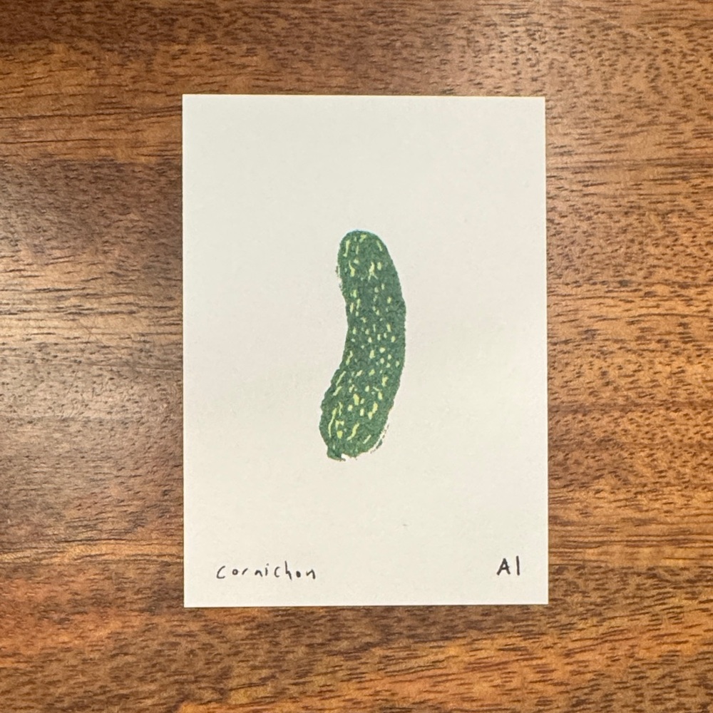 Inciardi Mini Print Cornichon